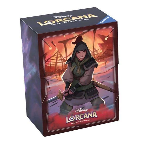 Deck Box: Disney Lorcana- Rise of the Floodborn- Mulan