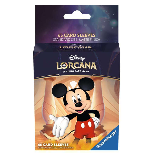 Card Sleeves: Disney Lorcana- The First Chapter- Card Sleeve Pack - Mickey