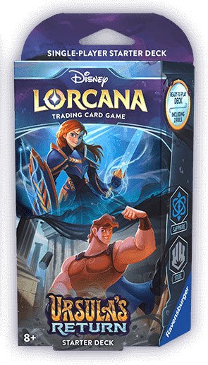 Disney Lorcana: Ursula's Return - Starter Deck (Saphire & Steel)