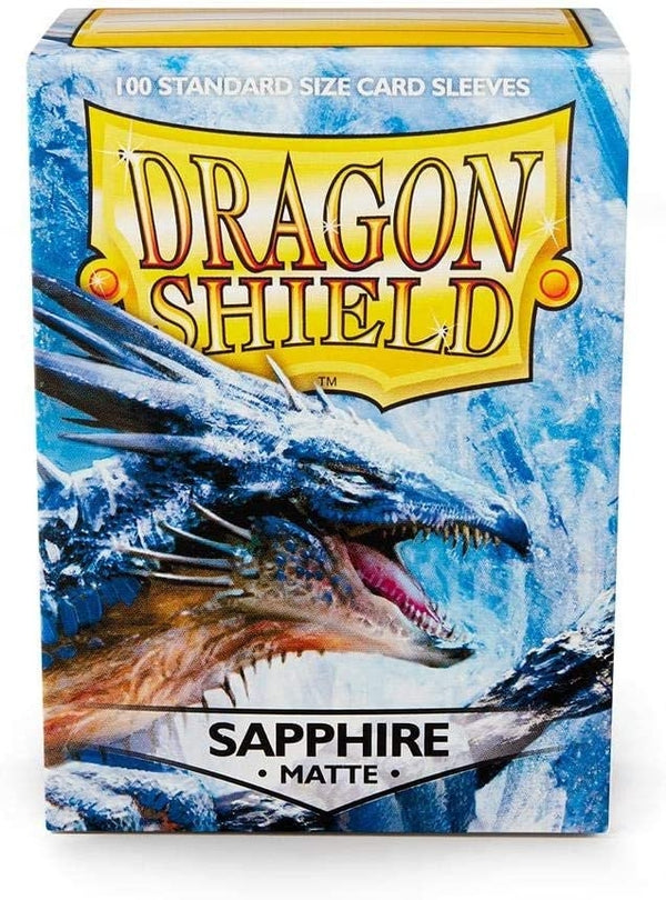 Dragon Shield Sleeves: Standard- Matte Sapphire (100 ct.)