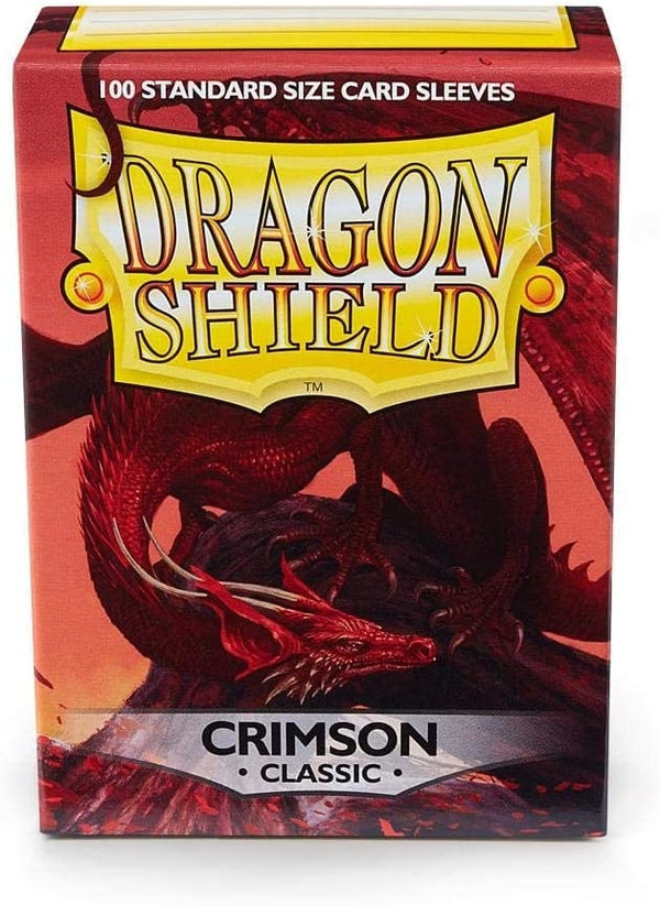 Dragon Shield Sleeves: Standard- Classic Crimson (100 ct.)
