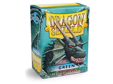 Dragon Shield Sleeves: Standard- Green (100 ct.)