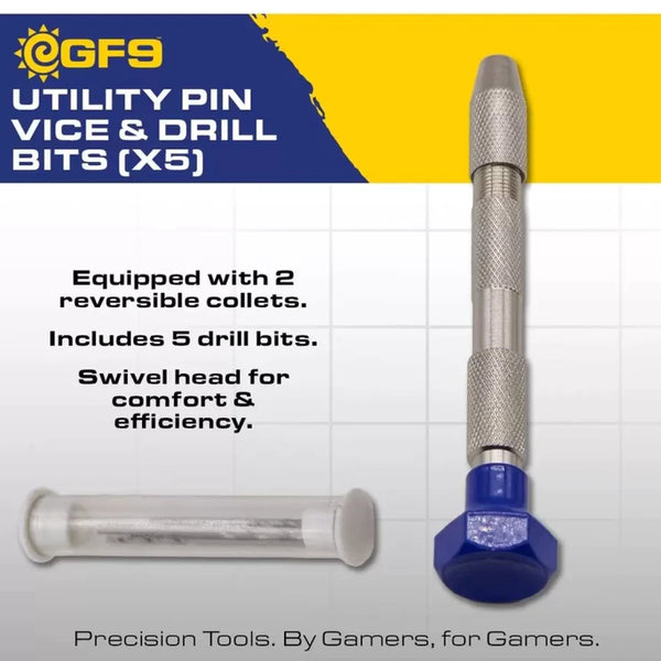 Gale Force Nine: Utility Pin Vice & Drill Bits