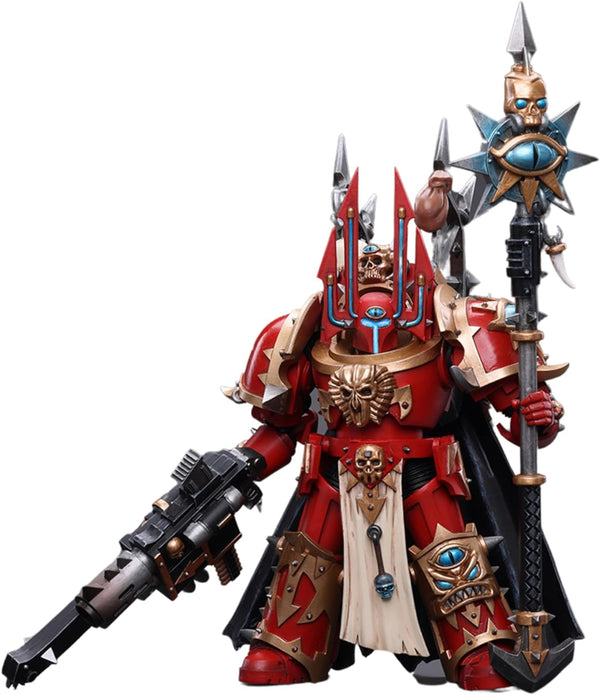 Joytoy: Chaos Space Marines - Crimson Slaughter, Sorcerer Lord in Terminator Armour
