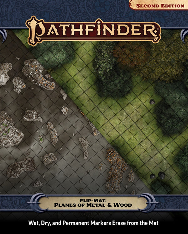 Pathfinder RPG: Flip-Mat- Planes of Metal and Wood