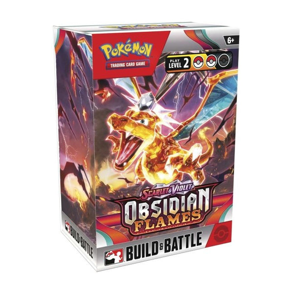 Pokemon TCG: Scarlet & Violet 03 Obsidian Flames- Build & Battle Box