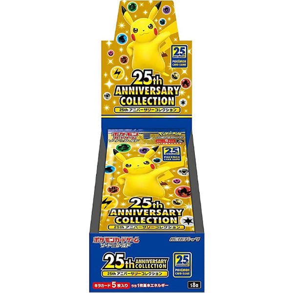 Pokemon TCG: Sword & Shield - 25th Anniversary Collection Booster Pack Box (s8a, Japanese)