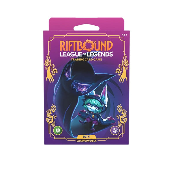 Riftbound TCG: Set 3 - Unleashed- Champion Deck - Vex | Lazarus Games
