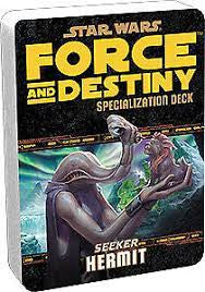 Star Wars: Force and Destiny - Seeker Hermit Specialization Deck