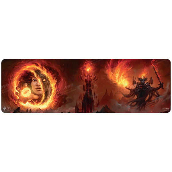 Table Mat: MTG- Tales of Middle-Earth Commander- Frodo and Sauron 8ft Tablemat