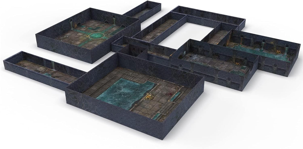 Tenfold Dungeon: Dungeons & Sewers - Neuf - Jeu De Plateau Modular