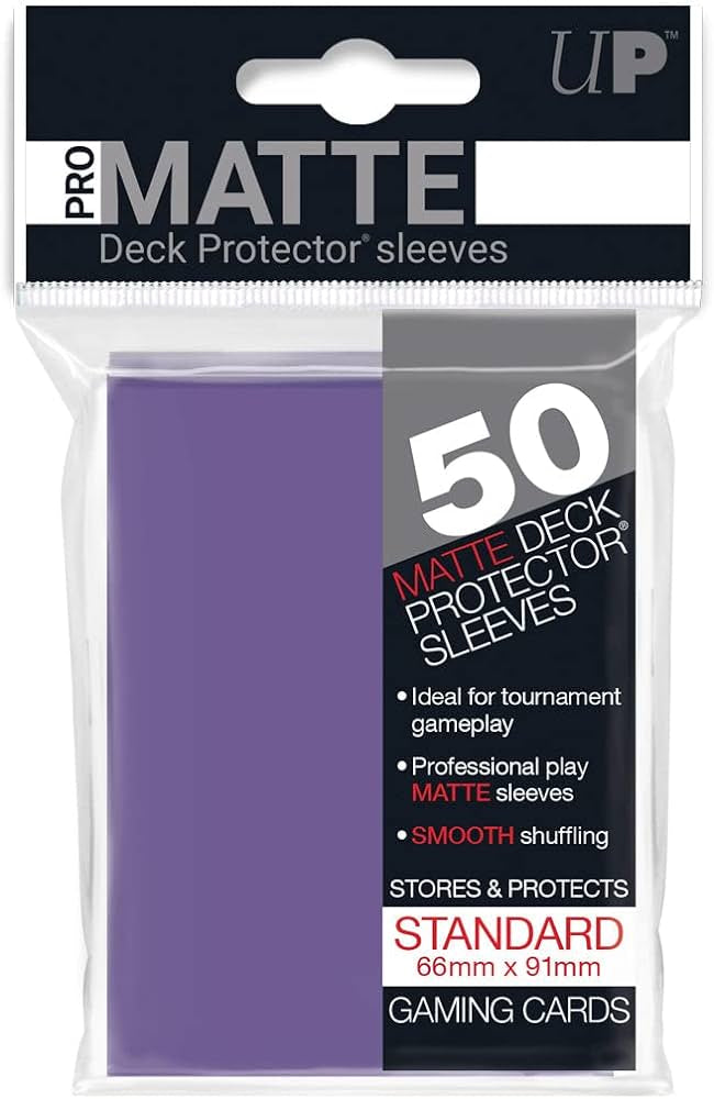 Ultra-PRO: Standard Sleeves - Pro-Matte: Purple (50)