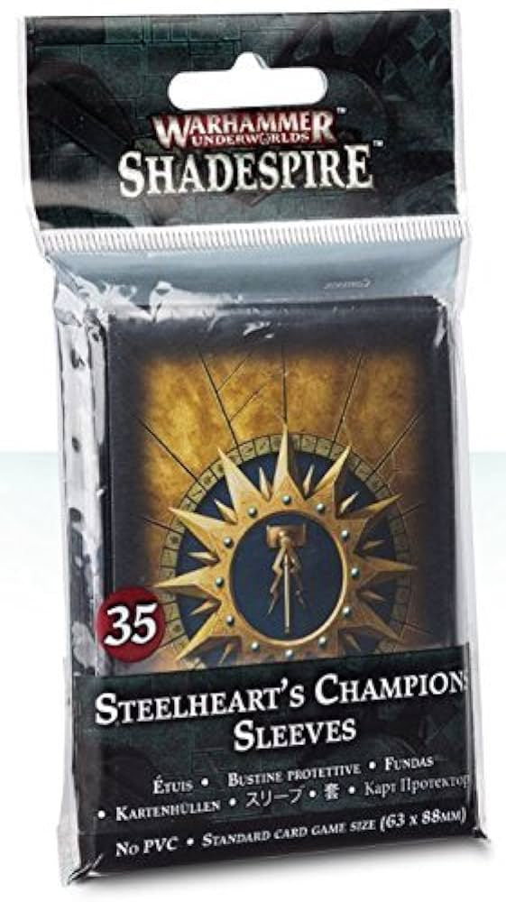 Warhammer Underworlds: Shadespire - Steelheart's Champions Sleeves (35ct)