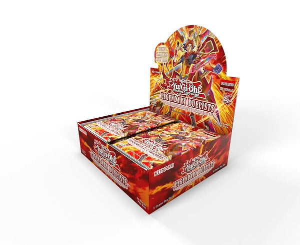 Yu-Gi-Oh: Legendary Duelists- Soulburning Volcano Booster Display