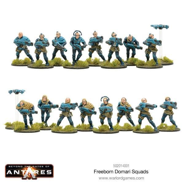 Beyond the Gates of Antares: Freeborn Domari Squad