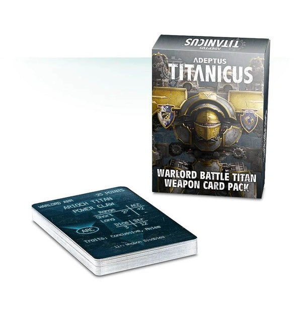 Adeptus Titanicus: Warlord Weapons Card Pack