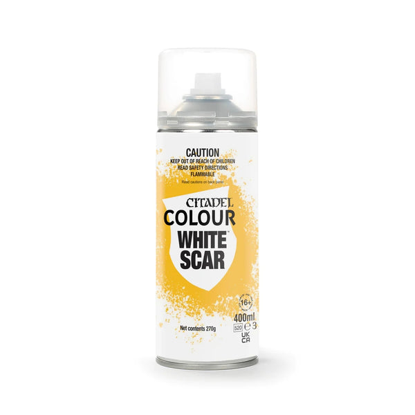 Base: White Scar Spray Paint