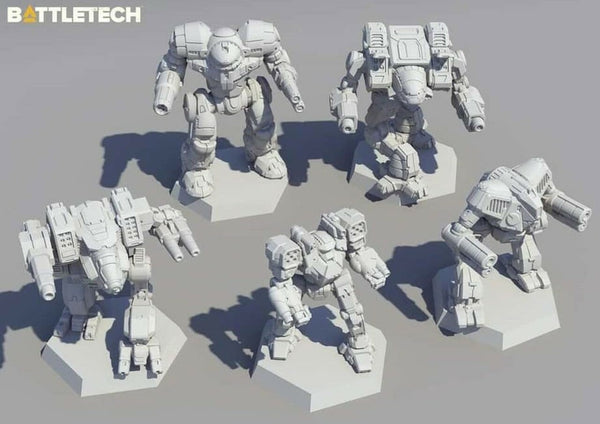 BattleTech: Clan Support Star Miniatures Pack