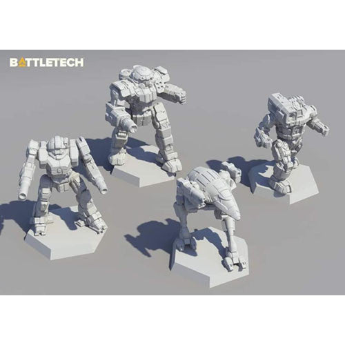 Battletech: Inner Sphere Urban Lance Miniatures Pack