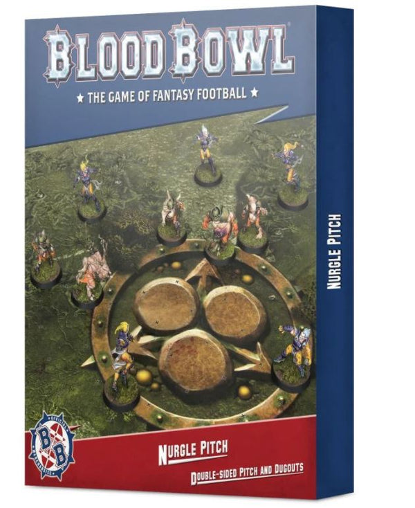 Blood Bowl: Nurgle Team Pitch & Dugouts