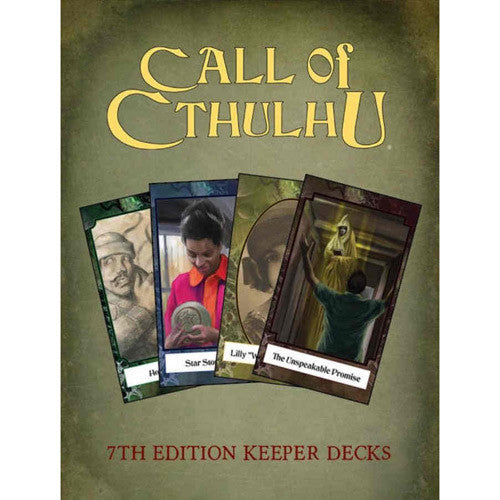 Call of Cthulhu 7e: Keeper's Decks (4)