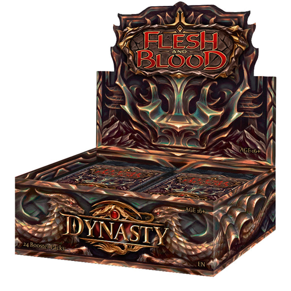 Flesh and Blood TCG: Dynasty Booster Display