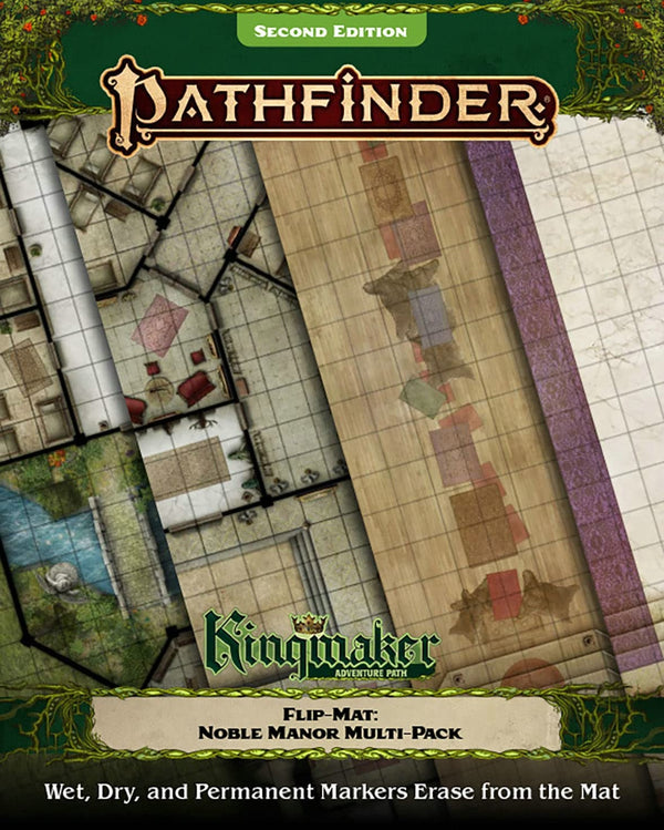 Flip-Mat: Pathfinder Kingmaker Adventure Path- Noble Manor Multi-Pack