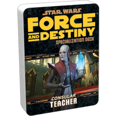 Star Wars: Force and Destiny - Teacher Specialization Deck