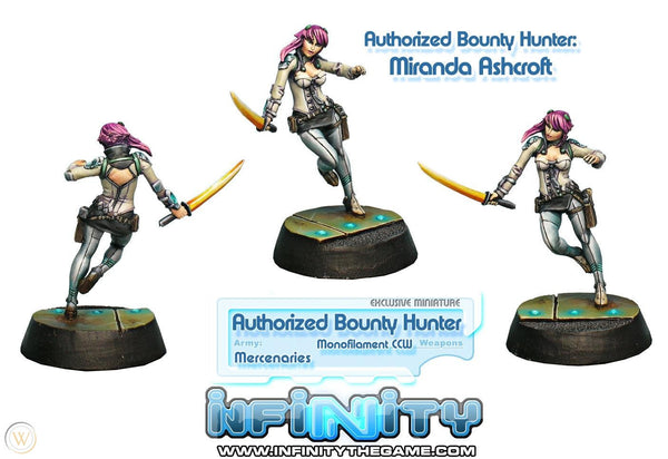Infinity: Mercenaries - Authorized Bounty Hunter (Monofilament CCW)