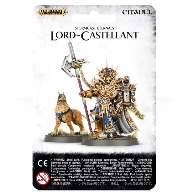 Stormcast Eternals: Lord-Castellant with Gryph-hound