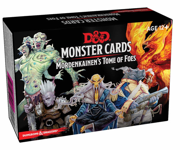 D&D 5e: Monster Cards- Mordenkainen's Tome of Foes Deck