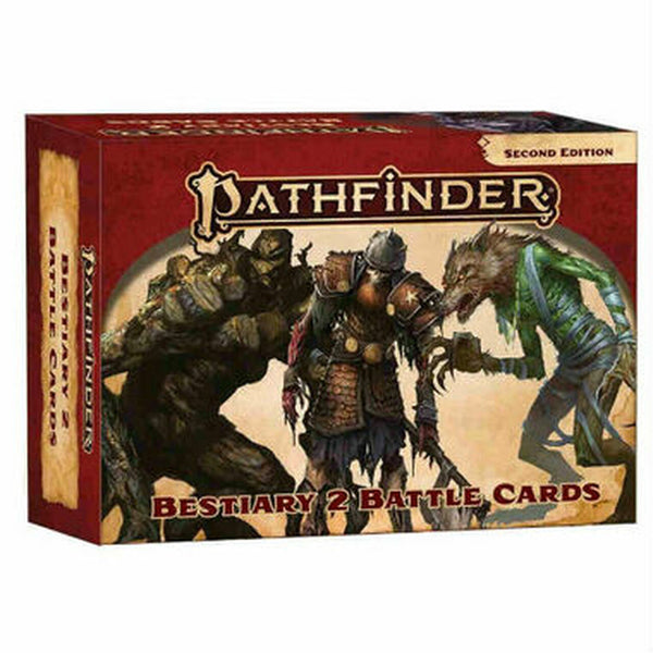 Pathfinder, 2e: Bestiary 2 Battle Cards