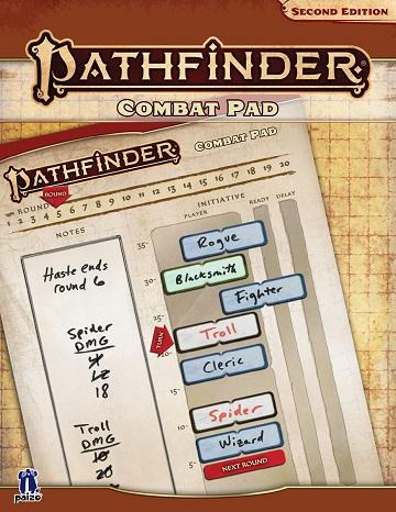 Pathfinder, 2e: Combat Pad