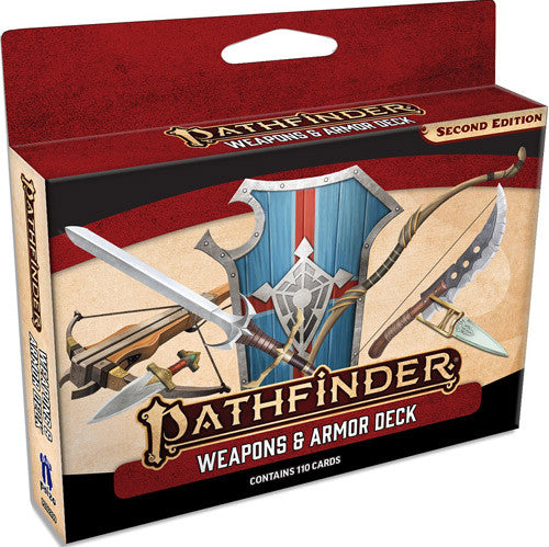 Pathfinder, 2e: Weapons & Armor Deck