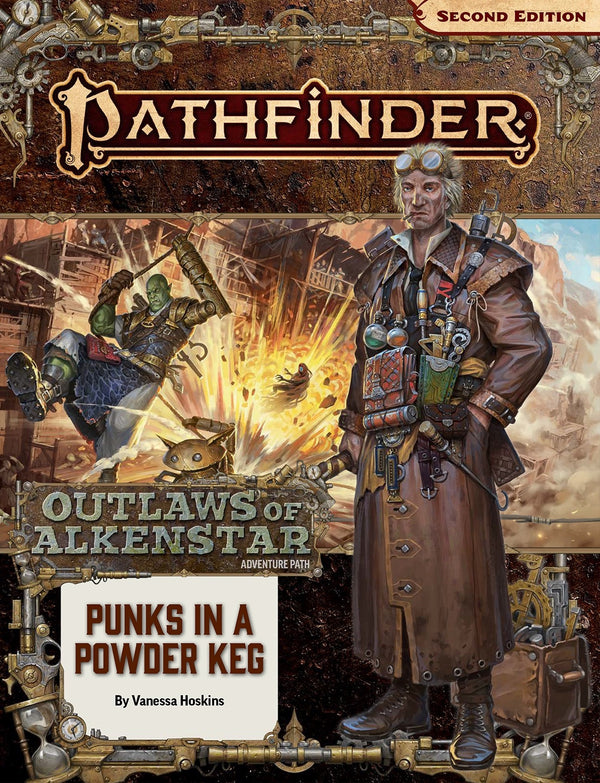 Pathfinder, 2e: Adventure Path- Punks in a Powderkeg (Outlaws of Alkenstar 1 of 3)