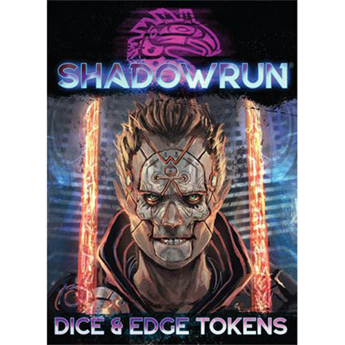 Shadowrun 6e: Dice & Edge Tokens- 2nd Green