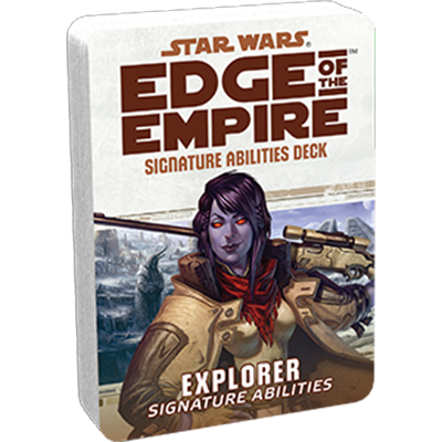 Star Wars: Edge of the Empire - Explorer Signature Abilities Specialization Deck