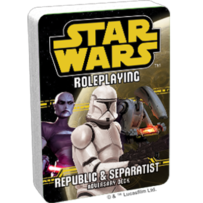 Star Wars Roleplaying: Republic and Separatists Adversary Deck