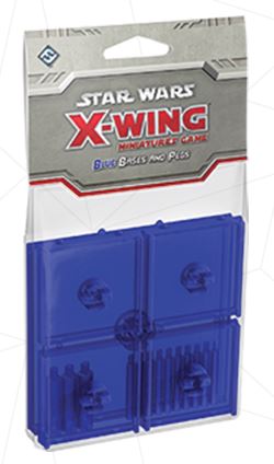 Star Wars: X-Wing - Blue Bases and Pegs