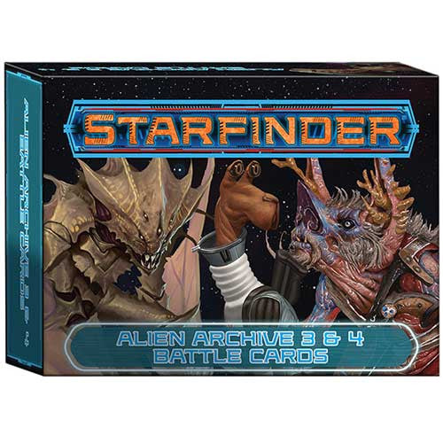 Starfinder RPG: Alien Archive 3 & 4 Battle Cards