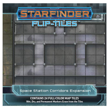 Starfinder RPG: Flip-Tiles- Space Station Corridors Expansion Set