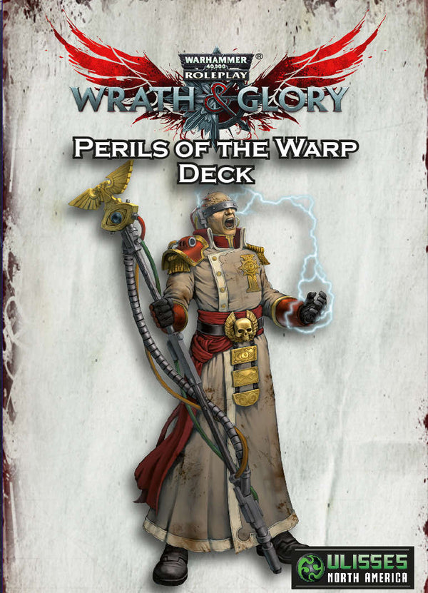 Warhammer 40K Wrath & Glory RPG: Perils of the Warp Deck (55-Card Deck)