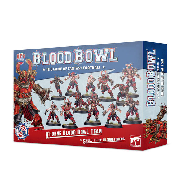 Blood Bowl: The Skull Tribe Slaughterers - Khorne Team