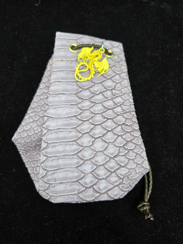 Dragon Scale Dice Bag - Lavender