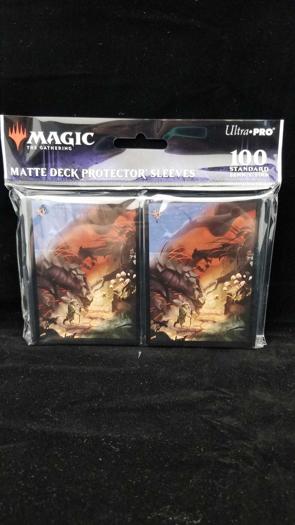 MtG: Bloomburrow Season Lands: Forest (Summer) - Matte Deck Protector Sleeves (100ct.)