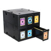 BCW: 6 Drawer Card Catalog - Black