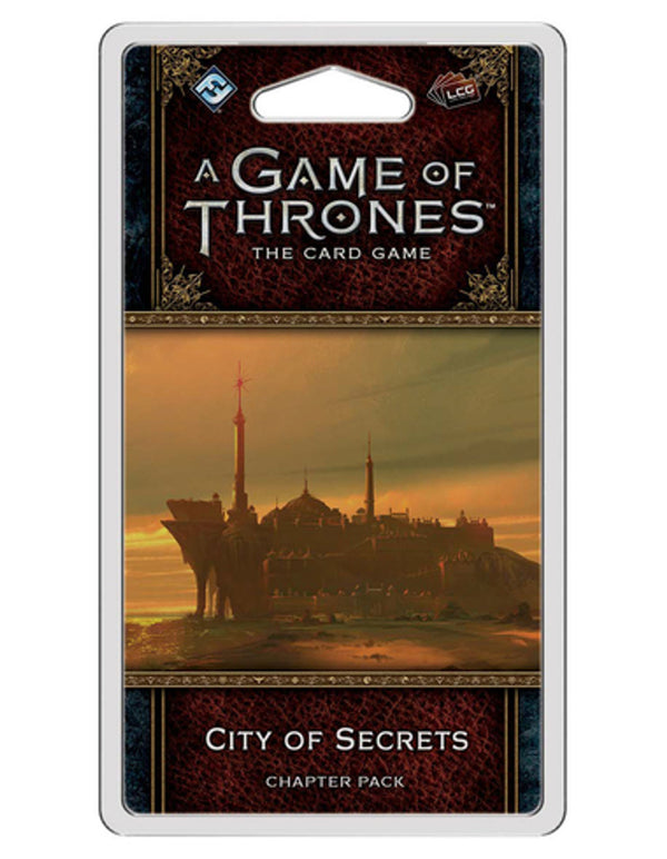 A Game of Thrones LCG 2nd Ed: City of Secrets Chapter Pack