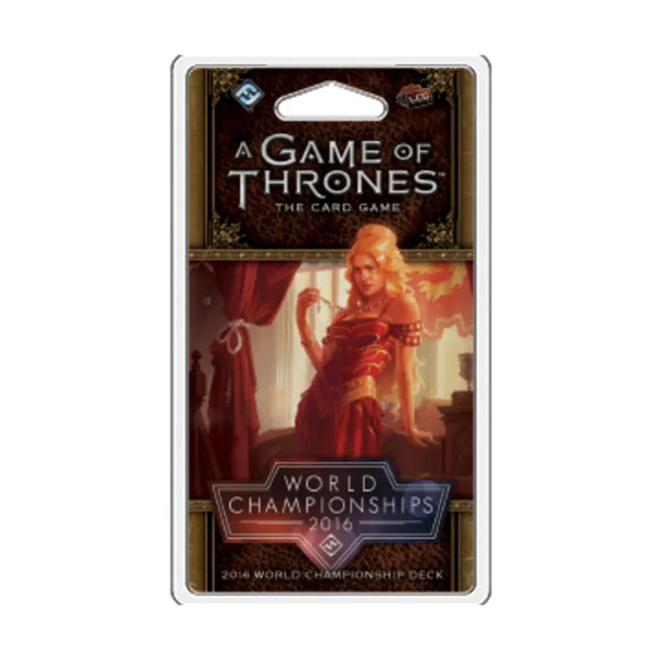 A Game of Thrones LCG 2nd Ed: 2016 World Championship Deck