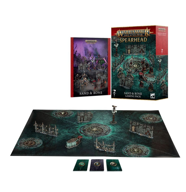 Age Of Sigmar: Spearhead - Sand And Bone Gaming Pack (2025)