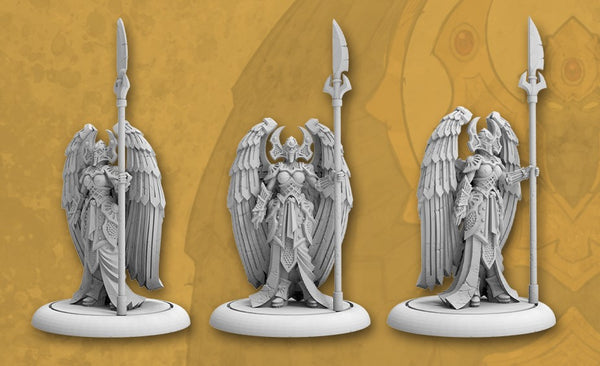 Warmachine, Hordes, Minions: Ancestral Guardian Angel (Minicrate)